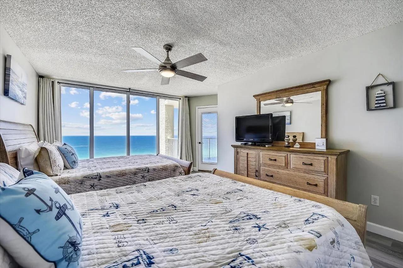 Long Beach Tower 3, #1303 - Completely Renovated 2 Bedroom Sleeps 8, Condo Panama City Beach 0*,  USA